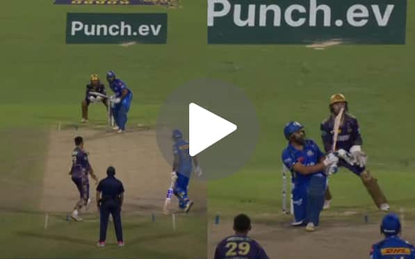 [Watch] Rohit Sharma's Painful Knock At Eden Gardens As Chakravarthy Sets Up Like A Bunny